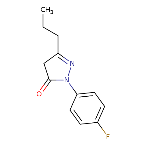 1-(4-fluorophenyl)-3-propyl-4,5-dihydro-1H-pyrazol-5-one