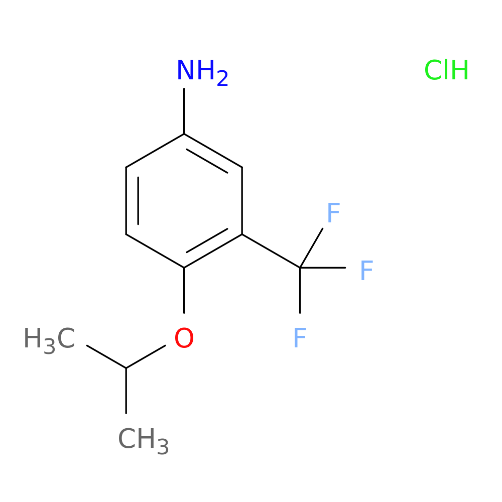 [4-isopropoxy-3-(trifluoromethyl)phenyl]amine hydrochloride