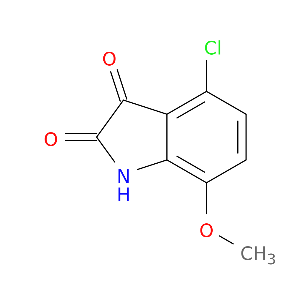4-Chloro-7-methoxyindoline-2,3-dione