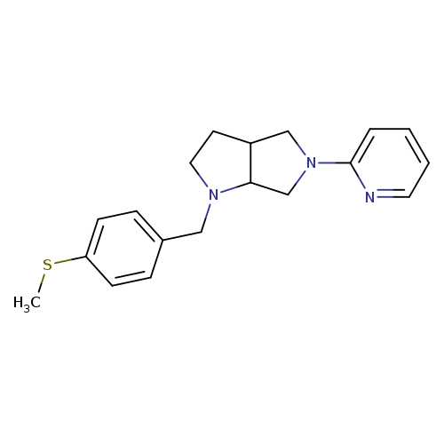 2-(1-{[4-(methylsulfanyl)phenyl]methyl}-octahydropyrrolo[2,3-c]pyrrol-5-yl)pyridine