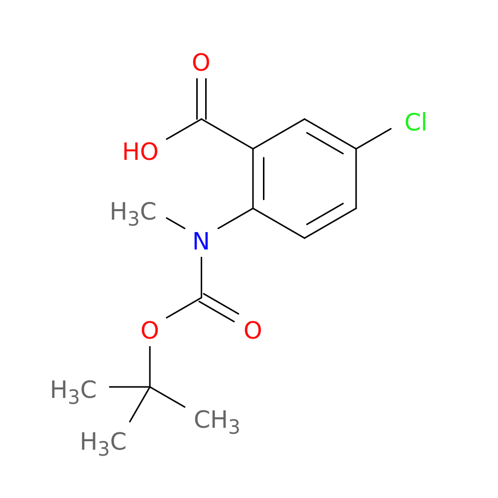 2-(tert-Butoxycarbonyl-methyl-amino)-5-chloro-benzoic acid