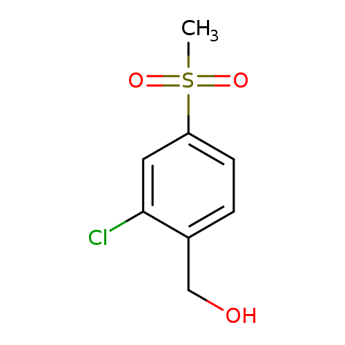 Benzenemethanol, 2-chloro-4-(methylsulfonyl)-