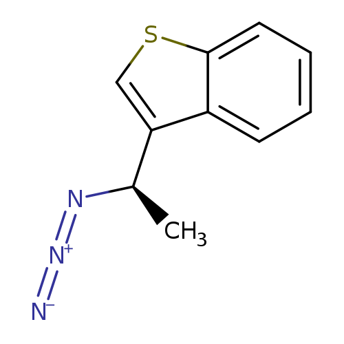 3-[(1R)-1-azidoethyl]-1-benzothiophene