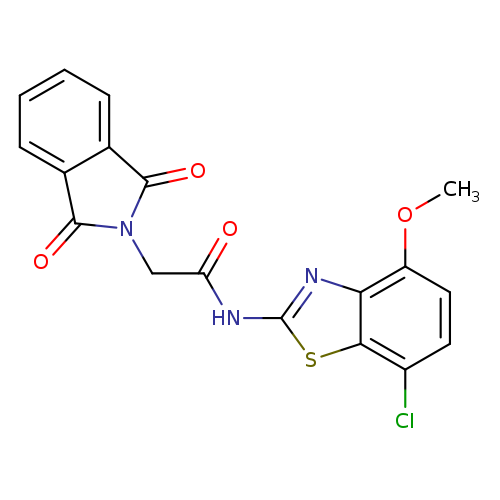 N-(7-chloro-4-methoxy-1,3-benzothiazol-2-yl)-2-(1,3-dioxo-2,3-dihydro-1H-isoindol-2-yl)acetamide