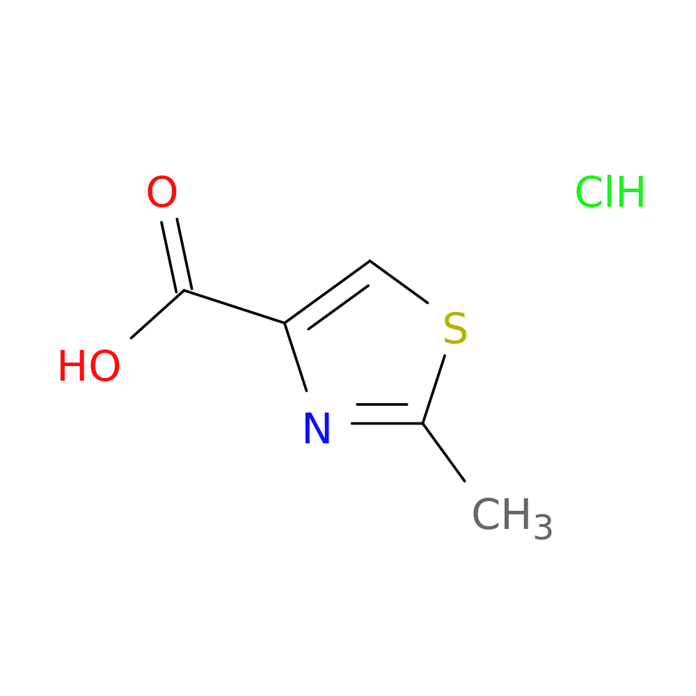 2-methyl-1,3-thiazole-4-carboxylic acid hydrochloride