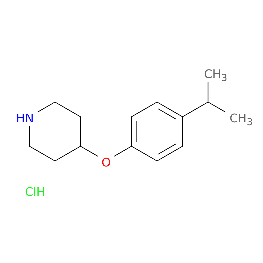 4-(4-Isopropylphenoxy)piperidine hydrochloride