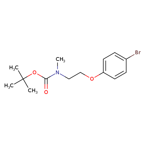 tert-Butyl N-[2-(4-bromophenoxy)ethyl]-N-methylcarbamate