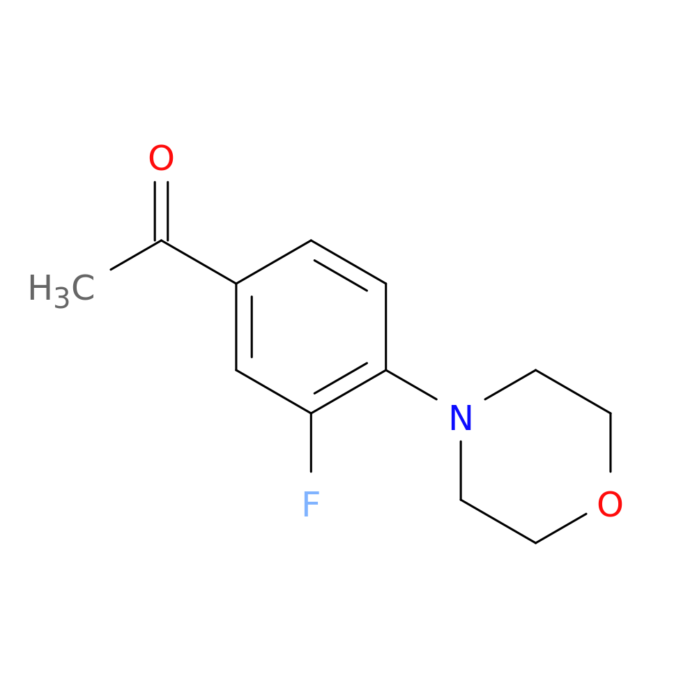 3'-Fluoro-4'-morpholinoacetophenone