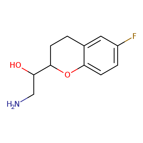 α-(Aminomethyl)-6-fluoro-3,4-dihydro-2H-1-benzopyran-2-methanol
 (Mixture of Diastereomers)