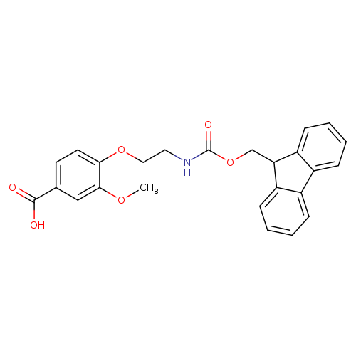 4-[2-({[(9H-fluoren-9-yl)methoxy]carbonyl}amino)ethoxy]-3-methoxybenzoicacid