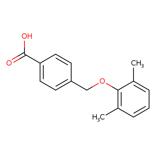 4-((2,6-Dimethylphenoxy)methyl)benzoic acid