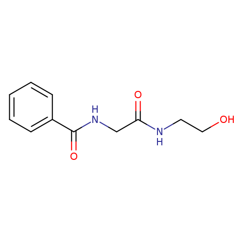 N-(2-((2-Hydroxyethyl)amino)-2-oxoethyl)benzamide