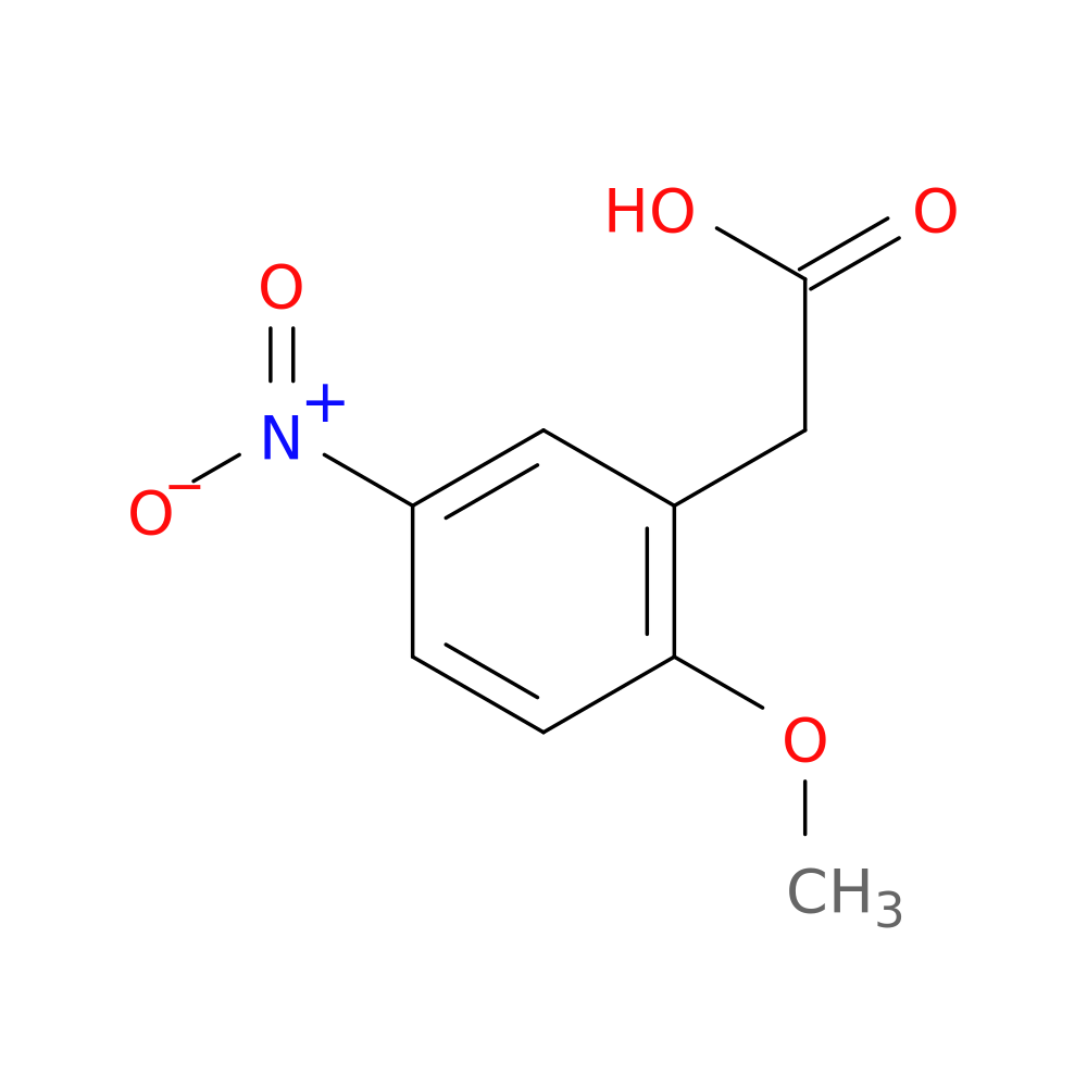 2-(2-Methoxy-5-nitrophenyl)acetic acid