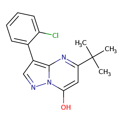 5-tert-Butyl-3-(2-chloro-phenyl)-pyrazolo[1,5-a]pyrimidin-7-ol