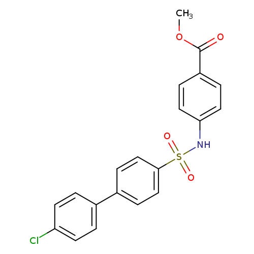 Methyl 4-((4'-chloro-[1,1'-biphenyl])-4-sulfonamido)benzoate
