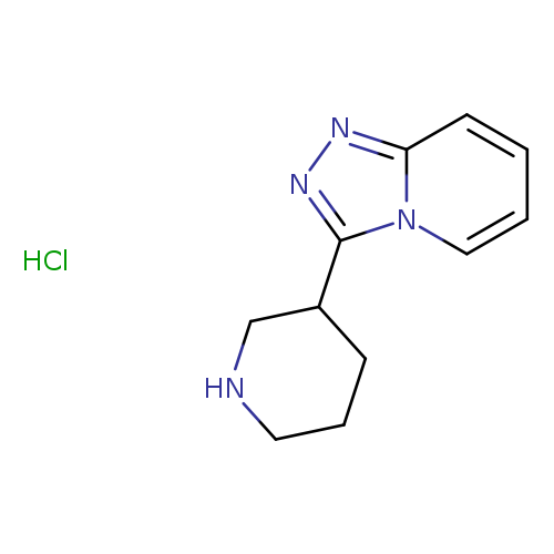 3-{[1,2,4]triazolo[4,3-a]pyridin-3-yl}piperidine hydrochloride