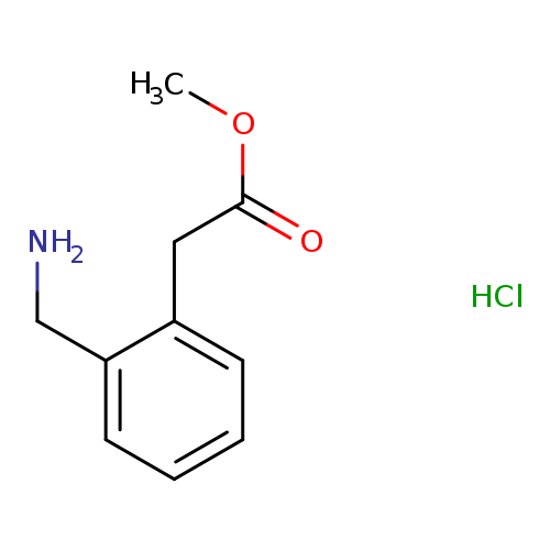 Methyl 2-(2-(aminomethyl)phenyl)acetate hydrochloride