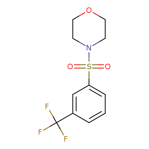 4-[3-(trifluoromethyl)benzenesulfonyl]morpholine