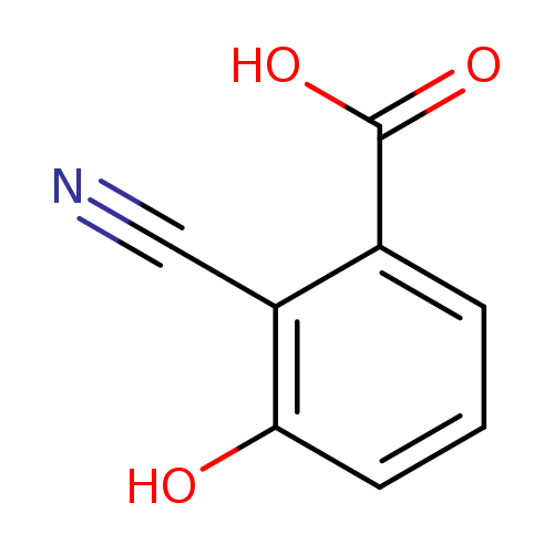 Benzoic acid, 2-cyano-3-hydroxy-