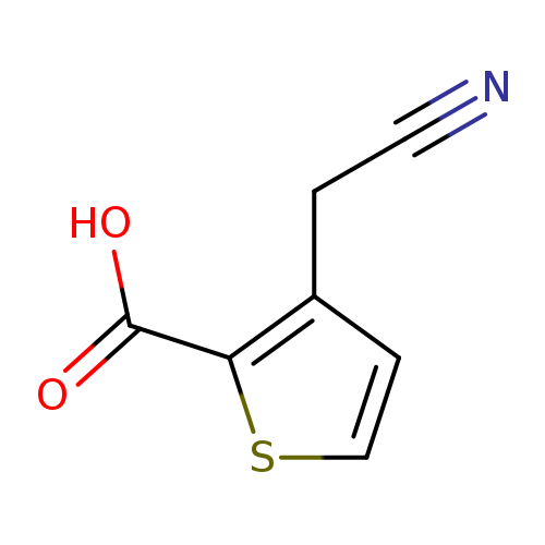 3-(cyanomethyl)thiophene-2-carboxylic acid
