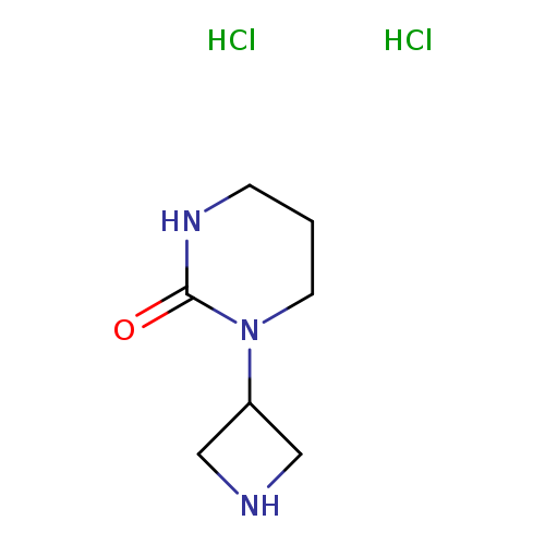 1-(azetidin-3-yl)-1,3-diazinan-2-one dihydrochloride