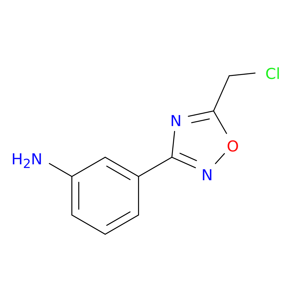 3-[5-(Chloromethyl)-1,2,4-oxadiazol-3-yl]aniline