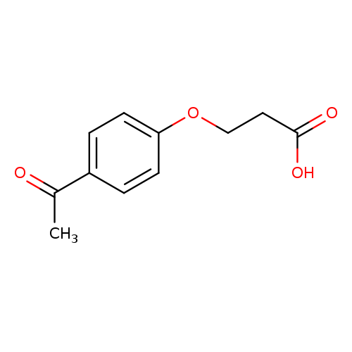 3-(4-Acetylphenoxy)propanoic acid