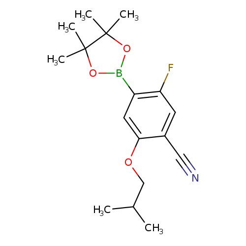 4-Cyano-2-fluoro-5-isobutoxyphenylboronic acid pinacol ester