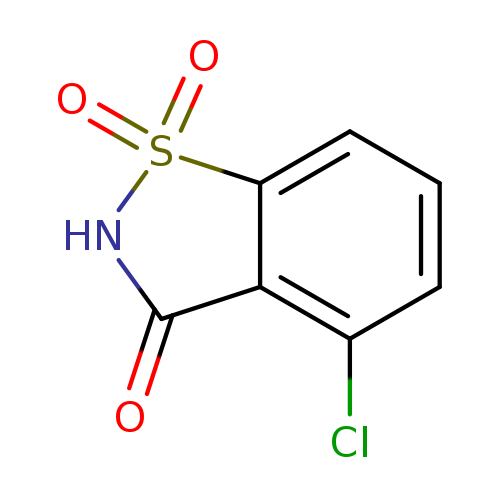 4-Chloro-1,1-dioxo-1,2-dihydro-1l6-benzo[d]isothiazol-3-one
