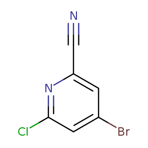 4-Bromo-6-chloropicolinonitrile