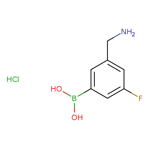 3-(Aminomethyl)-5-fluorophenylboronic acid hydrochloride