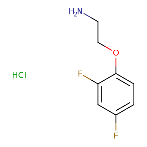 1-(2-aminoethoxy)-2,4-difluorobenzene hydrochloride