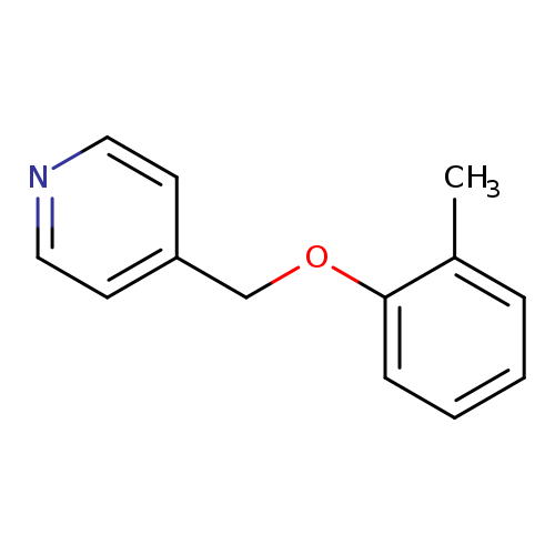 4-[(2-methylphenoxy)methyl]pyridine