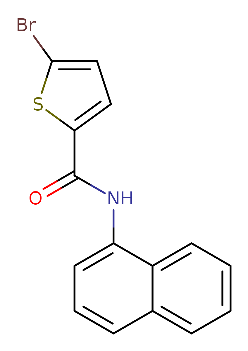 5-bromo-N-(naphthalen-1-yl)thiophene-2-carboxamide