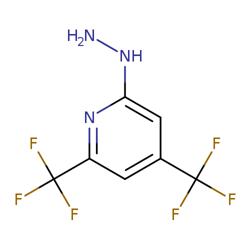 2-Hydrazino-4,6-bis(trifluoromethyl)pyridine