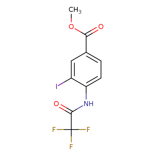Methyl 3-Iodo-4-(2,2,2-Trifluoroacetamido)Benzoate