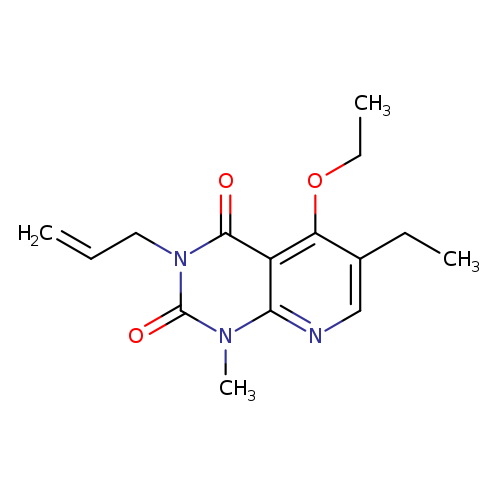5-ethoxy-6-ethyl-1-methyl-3-(prop-2-en-1-yl)-1H,2H,3H,4H-pyrido[2,3-d]pyrimidine-2,4-dione