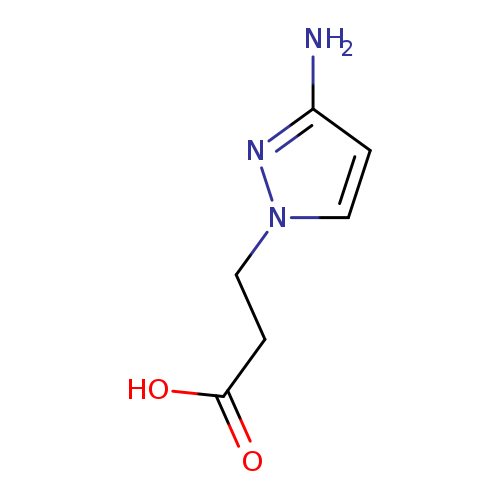 3-(3-amino-1H-pyrazol-1-yl)propanoic acid