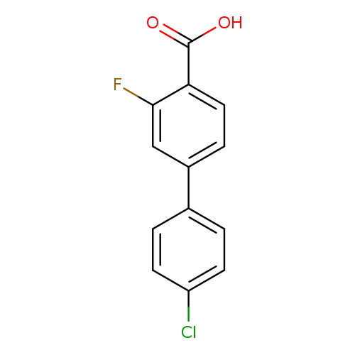 4-(4-Chlorophenyl)-2-fluorobenzoic acid