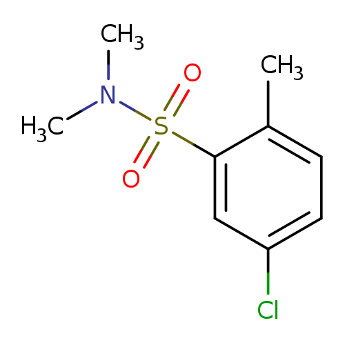 5-chloro-N,N,2-trimethylbenzene-1-sulfonamide
