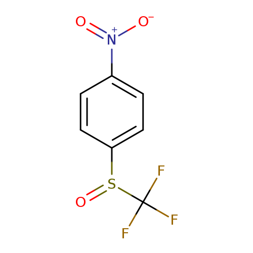 1-Nitro-4-((trifluoromethyl)sulfinyl)benzene