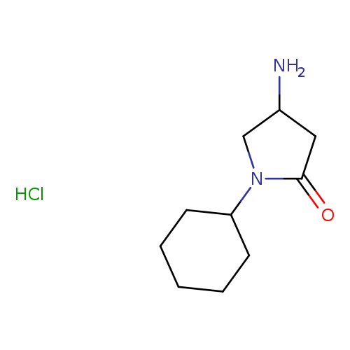 4-amino-1-cyclohexylpyrrolidin-2-one hydrochloride