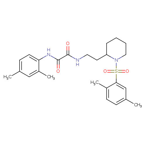 N-{2-[1-(2,5-dimethylbenzenesulfonyl)piperidin-2-yl]ethyl}-N'-(2,4-dimethylphenyl)ethanediamide