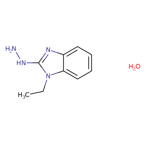 1-ethyl-2-hydrazino-1H-benzimidazole hydrate