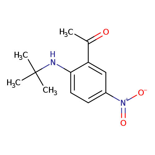 1-[2-(tert-Butylamino)-5-nitrophenyl]ethanone
