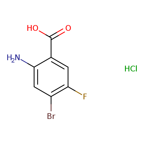 2-Amino-4-bromo-5-fluorobenzoic acid hydrochloride