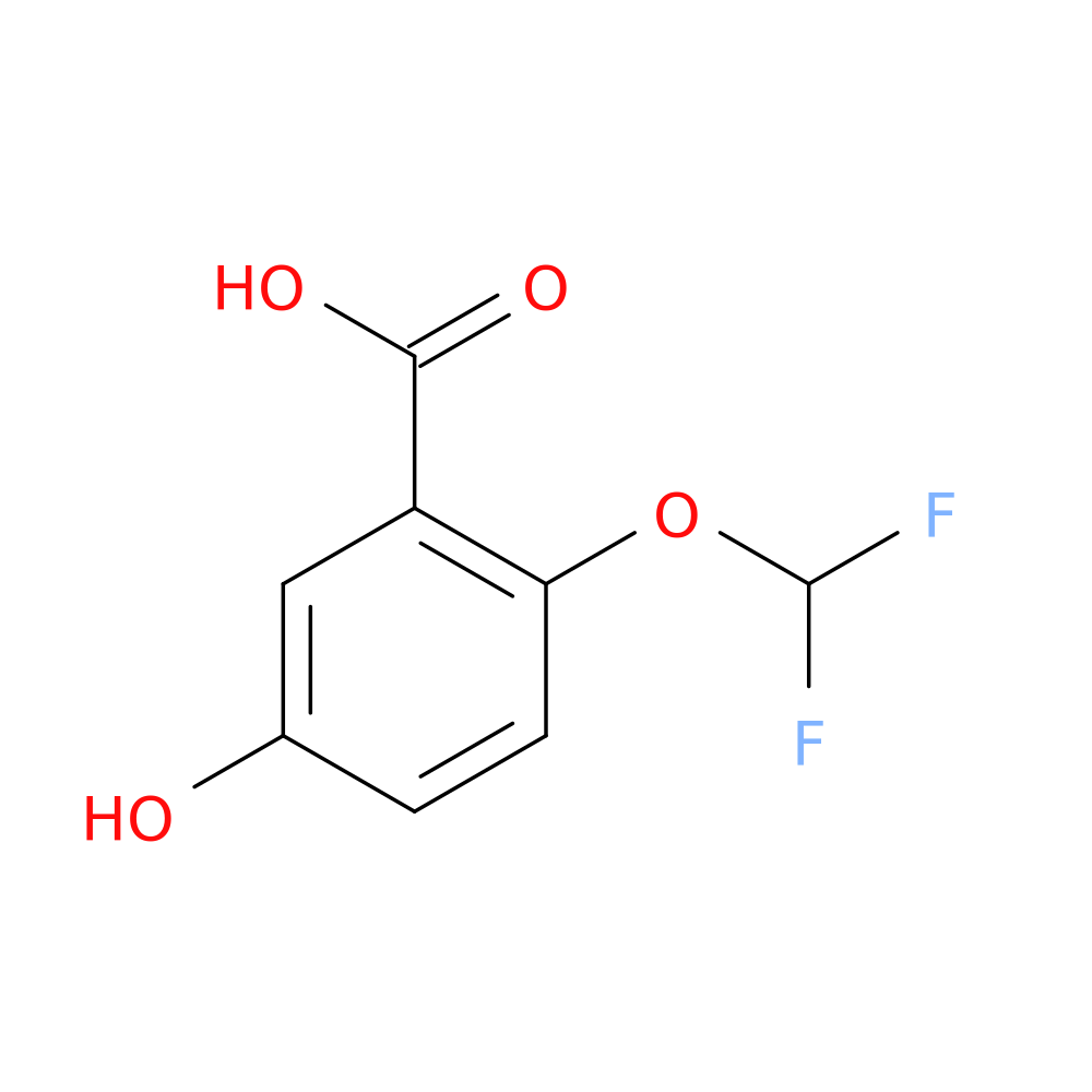 2-(difluoromethoxy)-5-hydroxybenzoic acid