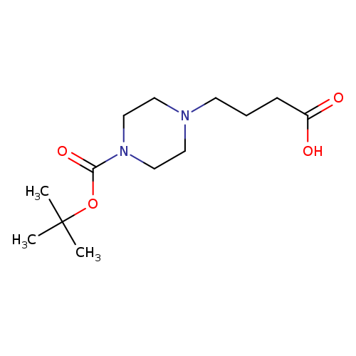 4-(4-(tert-butoxycarbonyl)piperazin-1-yl)butanoic acid