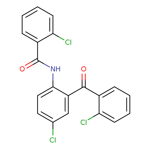 2-chloro-N-[4-chloro-2-(2-chlorobenzoyl)phenyl]benzamide