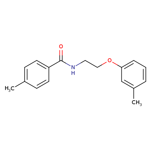 4-Methyl-n-[2-(3-methylphenoxy)ethyl]benzamide
